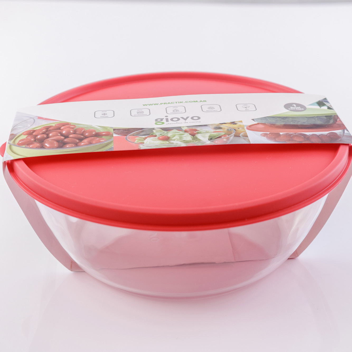 Bowl Giovo con tapa 750 cc - 16,5 cm